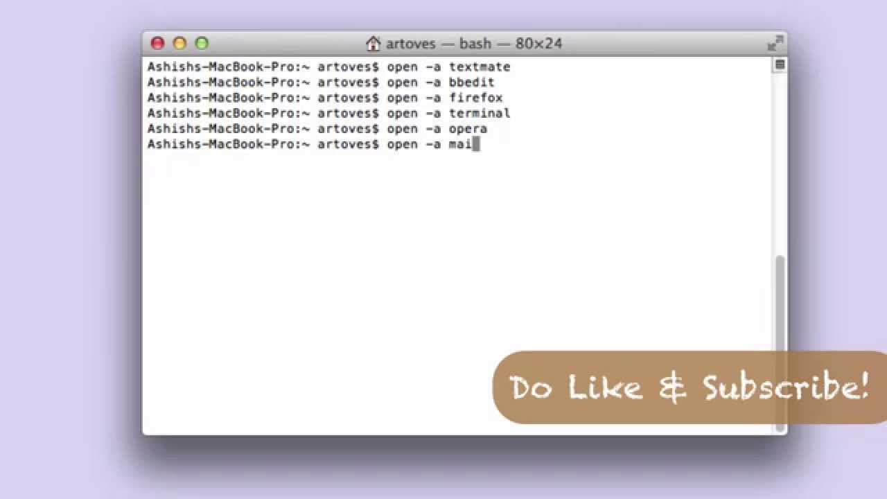 Mac Open App Sudo